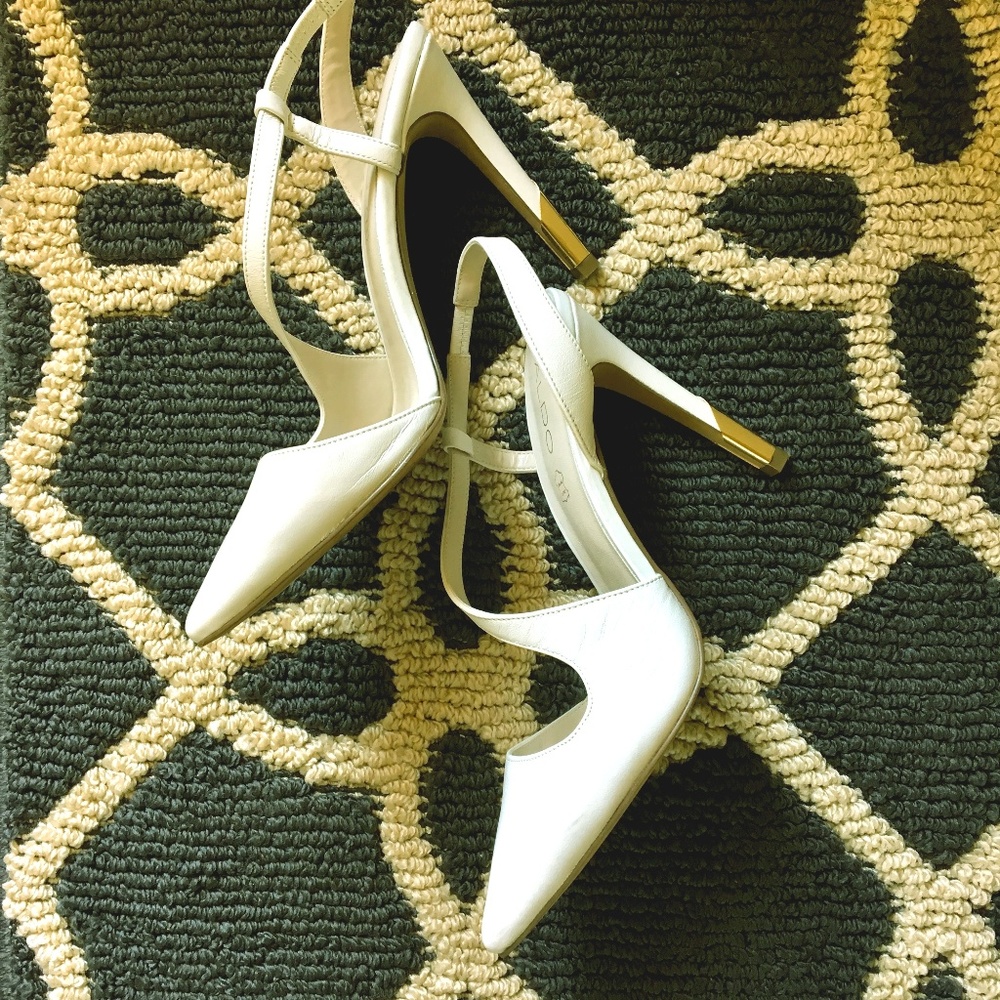 Aldo White Heels